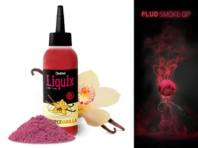 Produktbild von DELPHIN Fluo dip D SNAX, Scopex-Vanille, Lockmittel, 101003539