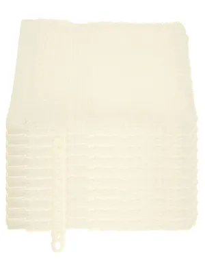 Produktbild von Julie Julsen BIO Waschhandschuh 10er Set 15x21 Weiß