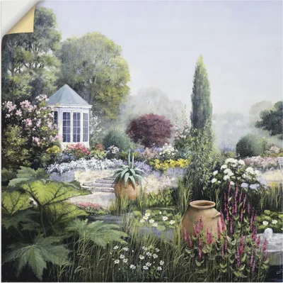 Produktbild von ARTland Wandbild, selbstklebend Paradies I Größe: 100x100 cm
