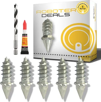 Produktbild von Edelstahl Spikes (40 Stück inkl. Montage Werkzeug) für alle Ferrex Mähroboter