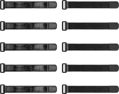 Image de Pack de 10 bandes velcro Trilancer 23x3cm - Sangles élastiques et sangles d'emballage