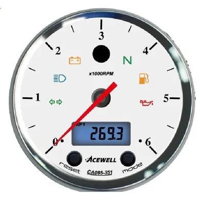 Immagine prodotto di Tachimetro digitale analogico ACEWELL DZM 6000rpm