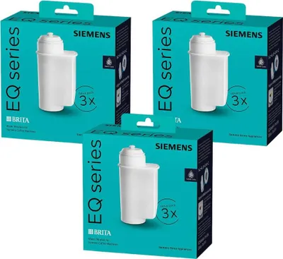 Produktbild von SIEMENS 9 x TZ70003 Wasserfilter Brita Intenza Filterpatrone EQ7 EQ8 EQ9 Filter (3x TZ70033A/TZ70033) Filter für Kaffeevollautomaten