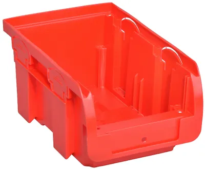 Produktbild von allit Sichtlagerkasten ProfiPlus Compact 2 aus PP rot