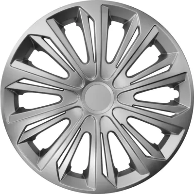 Zdjęcie produktu dla Kołpaki 15 cali zestaw 4 sztuk STRONG srebrne Zestaw uniwersalnych kołpaków 15" STRONG srebrne 4 sztuki