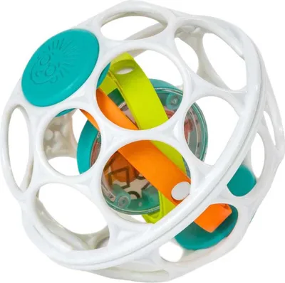 Immagine prodotto di Baby Einstein Grip & Spin Oball Sonaglio facile da afferrare, senza BPA, 0+ mesi