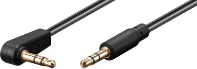 Image de Microconnect AUDLL05A 0.5m 3.5mm 3.5mm Noir Câble audio (AUDLL05A)