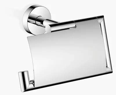 Produktbild von Dornb Papierrollenhalter mit Deckel chrom