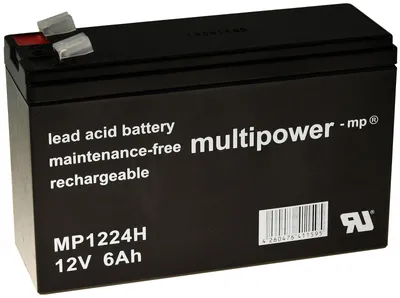 Produktbild von Powery Bleiakku (multipower) MP1224H Hochstrom-Typ