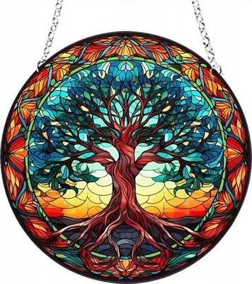 Produktbild von WEIHNACHTSDECORATION Hängende Acryl BEAUTIFUL HAPPY Baum XL
