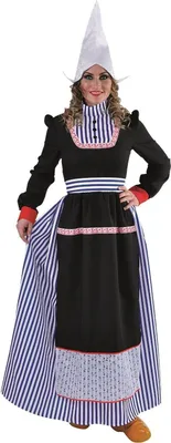 Produktbild von M215173-M Damen Hollandkleid lang Holländerin Gr.M