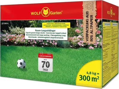 Produktbild von 4,8kg Wolf Garten LD 300 A Rasen-Langzeitdünger