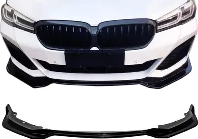 Immagine prodotto di Spoiler anteriore labbro paracolpi nero lucido per BMW Serie 5 G30 G31 da