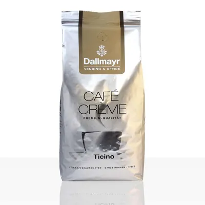 Produktbild von Dallmayr Cafe Creme Ticino - 1kg Kaffeebohnen Vending & Office