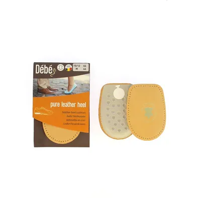 Produktbild von DEBE Absatz aus reinem Leder - Stoßdämpfendes Lederabsatzpolster - 40-43