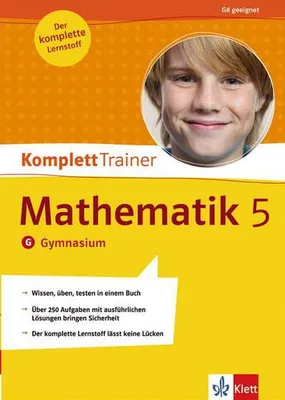 Produktbild von KomplettTrainer Mathematik 5. Klasse: Gymnasium