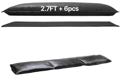 Produktbild von VEVOR Überschwemmungsbarriere, 4er Pack, 1530 x 210 mm Überschwemmungssäcke, die durch Wasser aktiviert werden, wasserabsorbierende Barriere, sandlose Sandsäcke zur Blockade, Überschwemmungsschutzsäcke für Zuhause, Tür, Keller, Garage, 6 Stk, 83x43 cm-a
