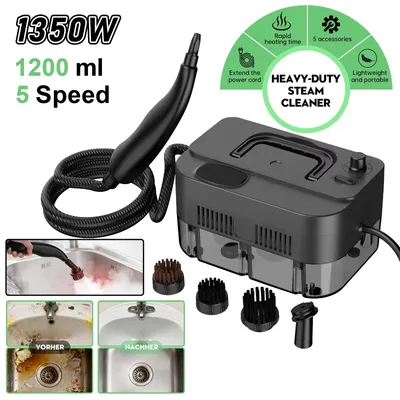 Image de Nettoyeur vapeur, stérilisation à haute température, climatisation, hotte de cuisine, nettoyeur vapeur 220V, prise européenne