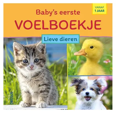 Zdjęcie produktu dla Deltas erstes Tastbuch für Babys – süße Tiere