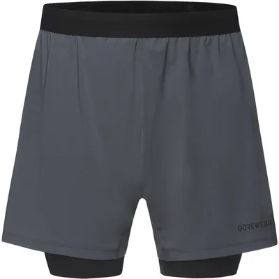 Produktbild von Gore WEAR Herren Concurve 5” 2in1 Shorts, Lab Graphite/Black, L EU