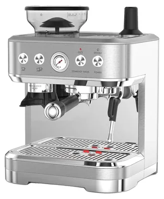 Obrázek produktu pro Espresso stroj, tlak 15 barů, nádrž 2,3 l, mlýnek na 250 g, PID regulace, poloautomatický typ