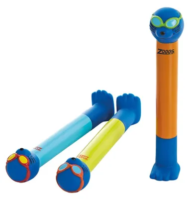 Zdjęcie produktu dla Zoggs Zoggy Dive Sticks Junior Game Blue Niebieski Jeden rozmiar