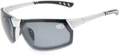 Produktbild von Sportzonnebrille mit +2,50 Dioptrien, leicht und unzerbrechlich, für Damen und Herren