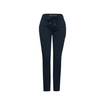 Produktbild von Cecil Damenhose Style Chelsea Casual Fit Middle Waist Slim Legs Baumwollhose Tunnelzug