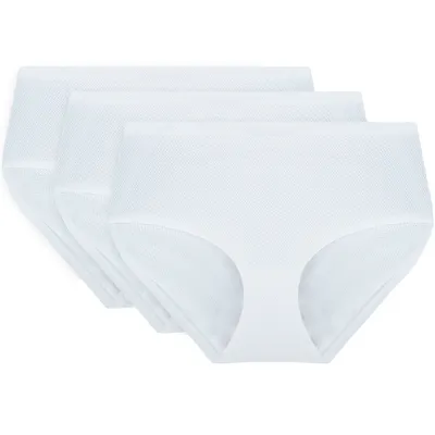 Obrázok produktu pre Vivisence 4013 3-pack white M High nohavičky