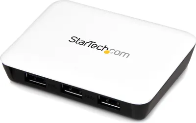 Zdjęcie produktu dla StarTech.com ST3300U3S, Przewodowa, USB, 5000 Mbit/s, Czarny, Biały