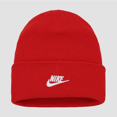 Produktbild von NIKE Sportswear Peak Futura Cuffed Dry Beanie Swoosh Mütze uni [FB6528-657]