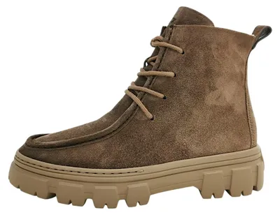 Productafbeelding van Paul Green Damenschuhe Schnürstiefel Braun Freizeit