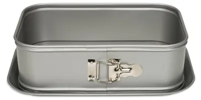Produktbild von Patisse Silver Top Springform Rechteckig mit Antihaftbeschichtung - Maße ca. 28x18x8cm - 03508