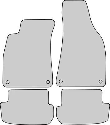 Produktbild von Luxus Fußmatten für Audi A4 8H B6 B7 Cabrio Bj. 2002-2008