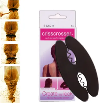 Produktbild von Frisurenhilfe zum Flechten der Haare Fischgrätenzopf