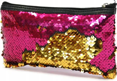 Produktbild von Pailletten Federmäppchen Wende-Pailletten Schlamperetui Glitzer Etui Schule Mädchen