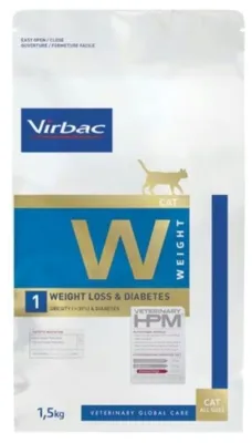 Imagen del producto de VIRBAC HPM ALIMENTO PARA GATOS CON PÉRDIDA DE PESO Y DIABETES, FASE 1, 7 kg