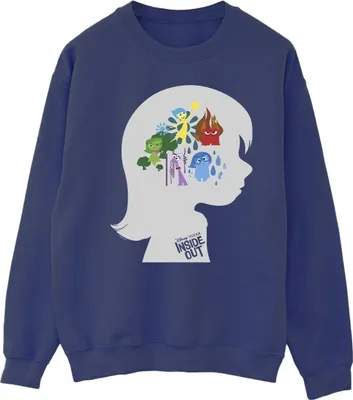 Produktbild von Disney - "Inside Out" Sweatshirt für Herren BI43167 (M) (Marineblau)