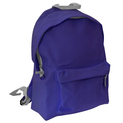 Produktbild von Bagbase Junior Fashion Rucksack, 14 Liter BC1301 (Einheitsgröße) (Violett/Hellgrau)