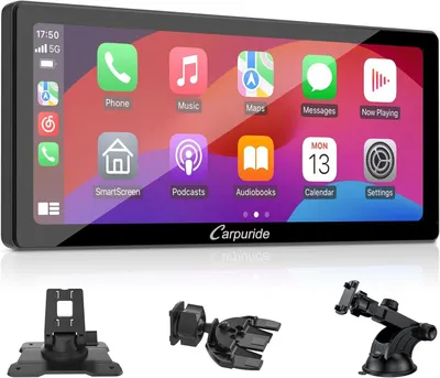 Obrázok produktu pre Prenosné autorádio s 10,3-palcovým dotykovým displejom, s bezdrôtovým CarPlay, Android Auto a dvojitou Bluetooth konektivitou