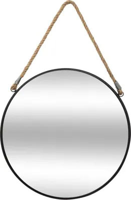 Produktbild von Okrągłe lustro ścienne na sznurze 55 cm
