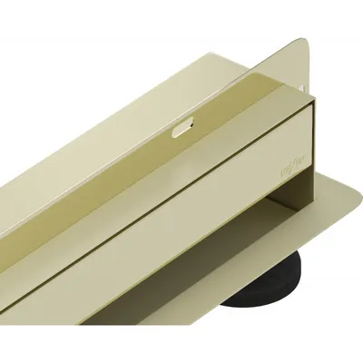 Obrázok produktu pre Mexen Flat Wall odtokový žľab nástenný 2 v 1 120 cm, zlatá - 1530120