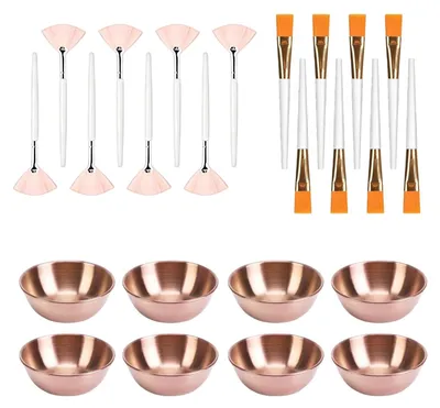 Immagine prodotto di GREATRICH, set di pennelli per mascara, 24 pezzi, accessori per cosmetici