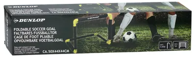 Image de But de football Dunlop - 1 but de football - Minigoal - But d'entraînement - pliable - 55 x 44 x 44 CM