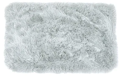 Zdjęcie produktu dla Dywan shaggy antypoślizgowy Comfit 60x120 cm jasny szary miękki