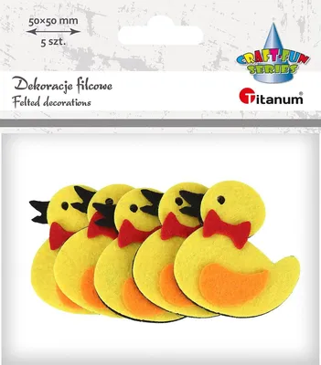 Immagine prodotto di Kaczuszki filcowe 5 szt Titanum