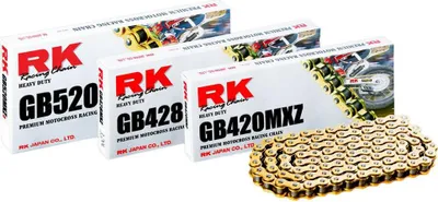Image de Rk 428 Mxz Clip Non Seal Drive Chain 108 Links 108 Links