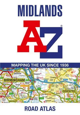 Obrázok produktu pre Cestný atlas Midlands A-Z