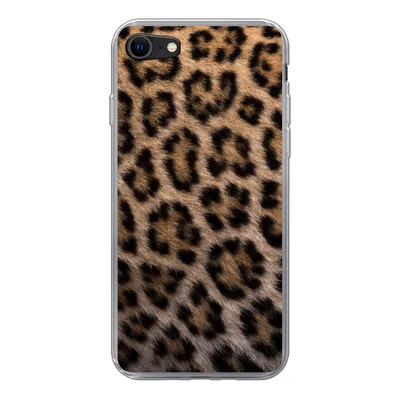 Produktbild von MuchoWow® Handyhülle Schutzhülle Hülle für iPhone 7 Panther Druck Silikon Softcase Handy Hülle - Kartenhalter