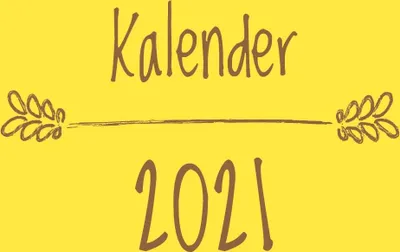 Produktbild von Kalender 2021, Deutsch, Taschenbuch, 352 Seiten